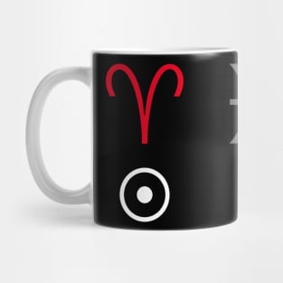 Aries Sun Pisces Moon Zodiac Sign Mug